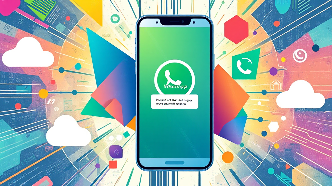 Imagem de um aplicativo para recuperação de mensagens apagadas do WhatsApp