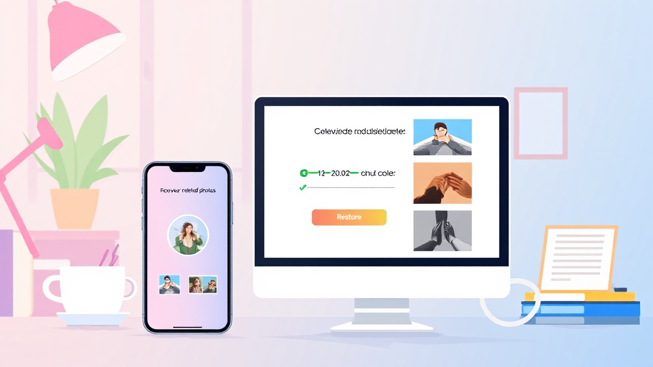 Image illustrant les applications pour récupérer des photos supprimées.