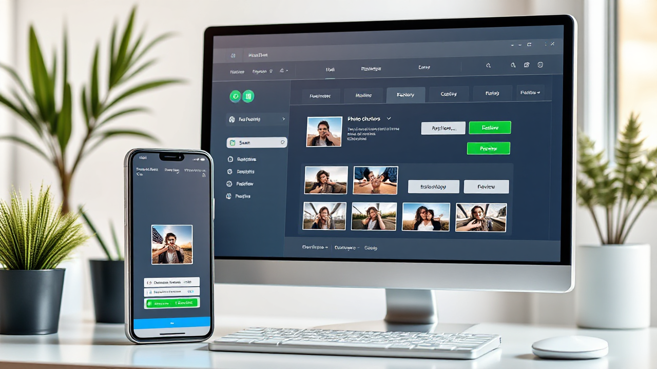 Une image représentant des applications pour récupérer des photos perdues.