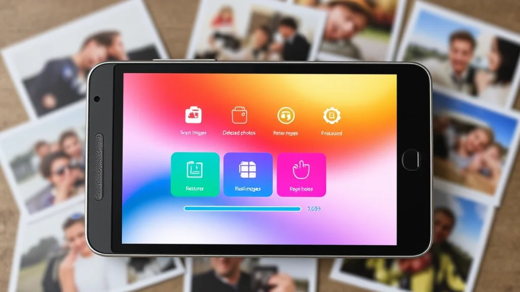 Imagem mostrando aplicativos para recuperar fotos apagadas.