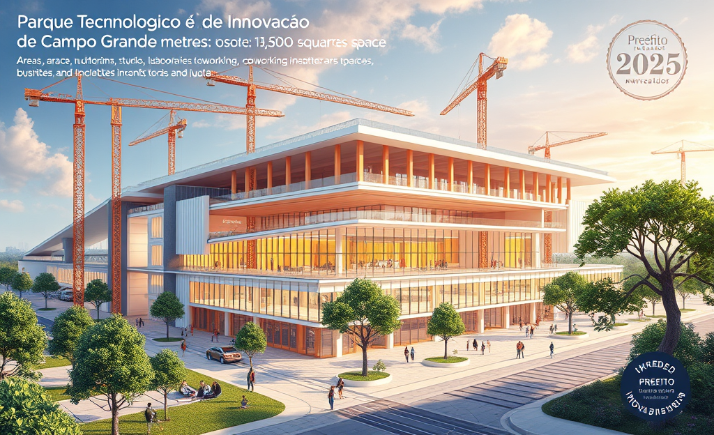 Requalificação do Centro Municipal de Belas Artes para Parque Tecnológico e de Inovação, com investimento de R$ 33 milhões.