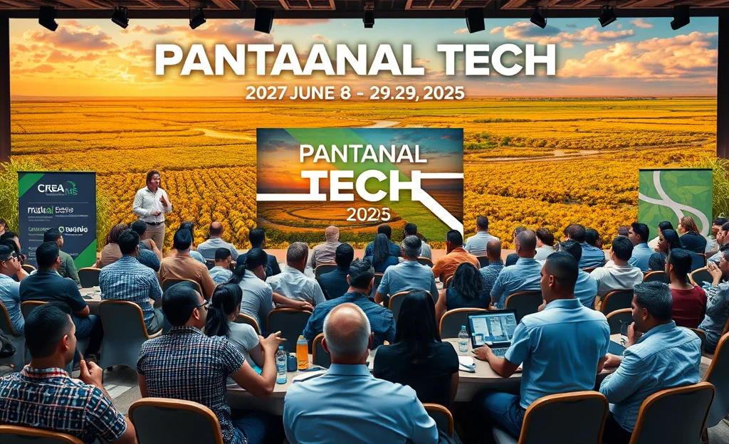 Pantanal Tech 2025: evento sobre desenvolvimento sustentável no Pantanal.