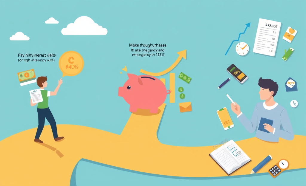 Infográfico sobre as melhores maneiras de usar a restituição do Imposto de Renda, incluindo dicas para quitar dívidas, investir e gastar com sabedoria.