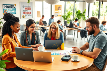 Imagem representando o aumento da produtividade nas empresas com o programa Brasil Mais Produtivo.