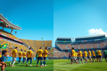 Jogadores da Seleção Brasileira se preparando para amistosos contra França e Croácia em 2026.