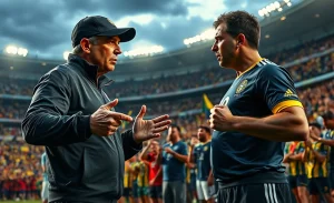 Desentendimento Entre Torcedor e Técnico Após Empate