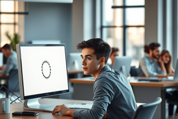 Imagem que ilustra a experiência do usuário em um site sem dados significativos.