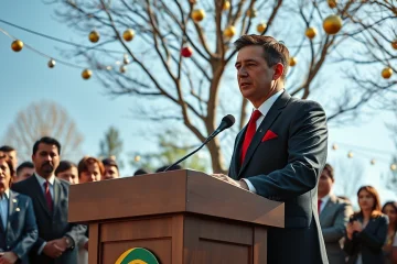 Pronunciamento de Natal destaca avanços da economia e compromissos sociais.