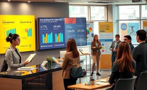 Infográfico sobre o balanço de atendimentos ao consumidor em 2025, destacando crescimento, reclamações e ações futuras.