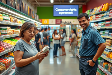 Procon renova acordo com supermercados para garantir direitos dos consumidores no Maranhão, garantindo itens gratuitos em caso de produtos vencidos ou preços divergentes.