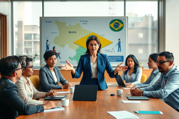 Imagem representativa do anteprojeto da Lei Geral de Direito Internacional Privado, destacando seu impacto em investimentos e proteção de grupos vulneráveis.