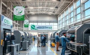 Imagem ilustrativa sobre o investimento em inovação tecnológica e modernização da indústria brasileira, focando em veículos híbridos flex.