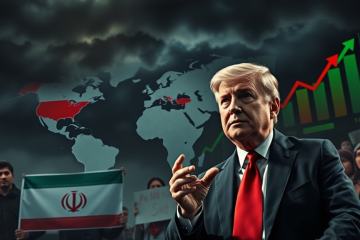 Trump discute a situação no Irã e as preocupações sobre execução de manifestantes durante protestos em meio a uma crise crescente.