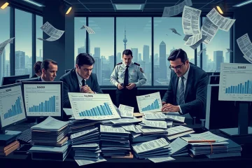 Investigação da Polícia Federal sobre fraudes no Banco Master envolvendo títulos de crédito falsos e transações com rentabilidade exorbitante.