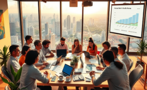 Imagem ilustrativa sobre a importância da inovação e crescimento econômico na América Latina.