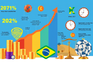 Gráficos e dados sobre as projeções econômicas do Brasil, incluindo crescimento do PIB e inflação.