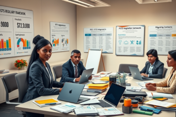 Trabalhadores utilizando o crédito consignado para melhorar sua situação financeira