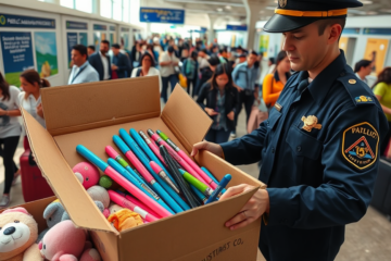 Canetas emagrecedoras apreendidas pela Receita Federal, representando o aumento do contrabando e riscos à saúde pública.