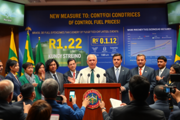 Medidas do governo para controlar os preços dos combustíveis no Brasil.