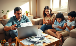 Aumento dos Gastos com Cartão de Crédito Familiar