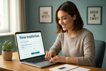 Imagem ilustrativa sobre empréstimo online fácil com taxas reduzidas.