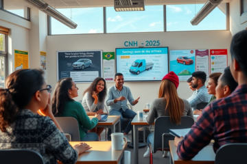Imagem representando a economia gerada pela nova plataforma da CNH no Brasil.