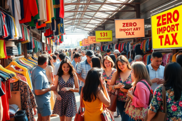 Reforma do imposto de importação que zera taxas para compras internacionais de até US$ 50.