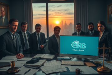 Imagem ilustrativa sobre o bloqueio de bens dos envolvidos no caso Master e suas consequências financeiras para o Banco de Brasília.