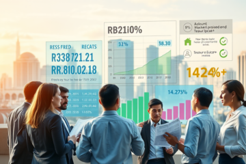 Investidores analisando o Tesouro IPCA+ com foco em altas taxas de retorno em um cenário econômico desafiador.