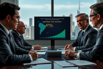 Governo brasileiro critica aumento tarifário dos EUA, impactando exportações brasileiras em diversos setores.