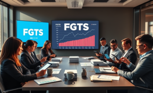 Imagem ilustrativa sobre a distribuição de lucro do FGTS para trabalhadores.