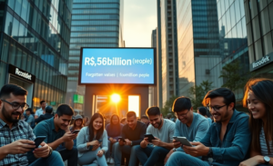 Valores esquecidos disponíveis para recuperação no Brasil, destacando a quantia e o número de beneficiários.