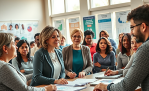 Imagem representativa da educação financeira e cidadania em um ambiente econômico complexo, destacando a importância da informação clara e acessível.