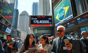 Mercado Tem Alta Com Ibovespa Superando 174 Mil