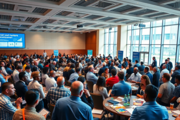 Inter Invest Summit promovendo educação financeira e importância da poupança.